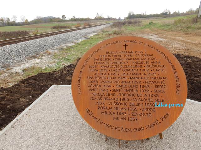 Detalj Bilajskog prijelaza sa spomenikom                                                                                                                                                                                                                  